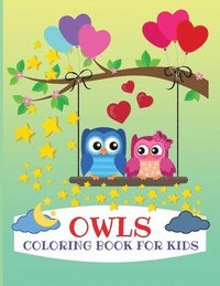 bokomslag Owls Coloring Book for Kids