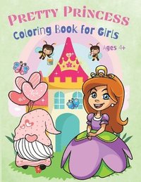 bokomslag Pretty Princess Coloring Book for Kids