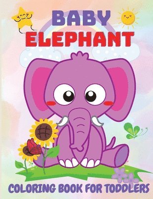 bokomslag Baby Elephant Coloring Book for Kids