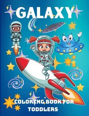bokomslag Galaxy Coloring Book for Toddlers