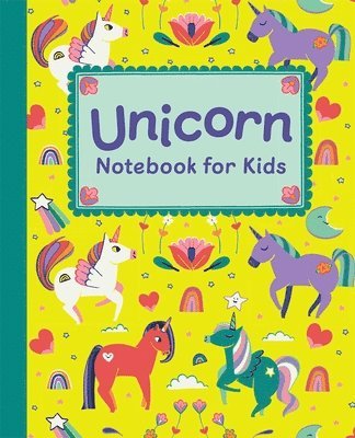 bokomslag Unicorn Notebook for Kids: Featuring Cute Unicorn Art and Lined, Blank, Graphed and Bulleted Pages Perfect for Journaling and Doodling!