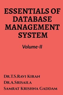 Essentials of Database Management System Volume-II 1