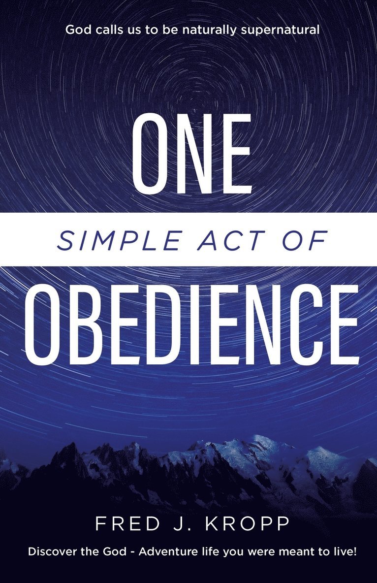 One Simple Act of Obedience 1