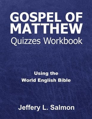 bokomslag Gospel of Matthew Quizzes Workbook