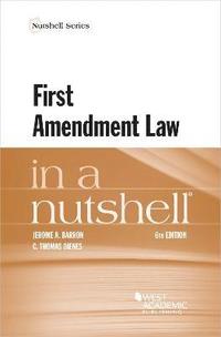 bokomslag First Amendment Law in a Nutshell