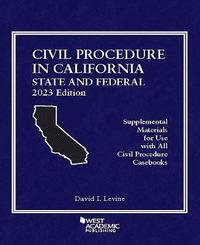 bokomslag Civil Procedure in California
