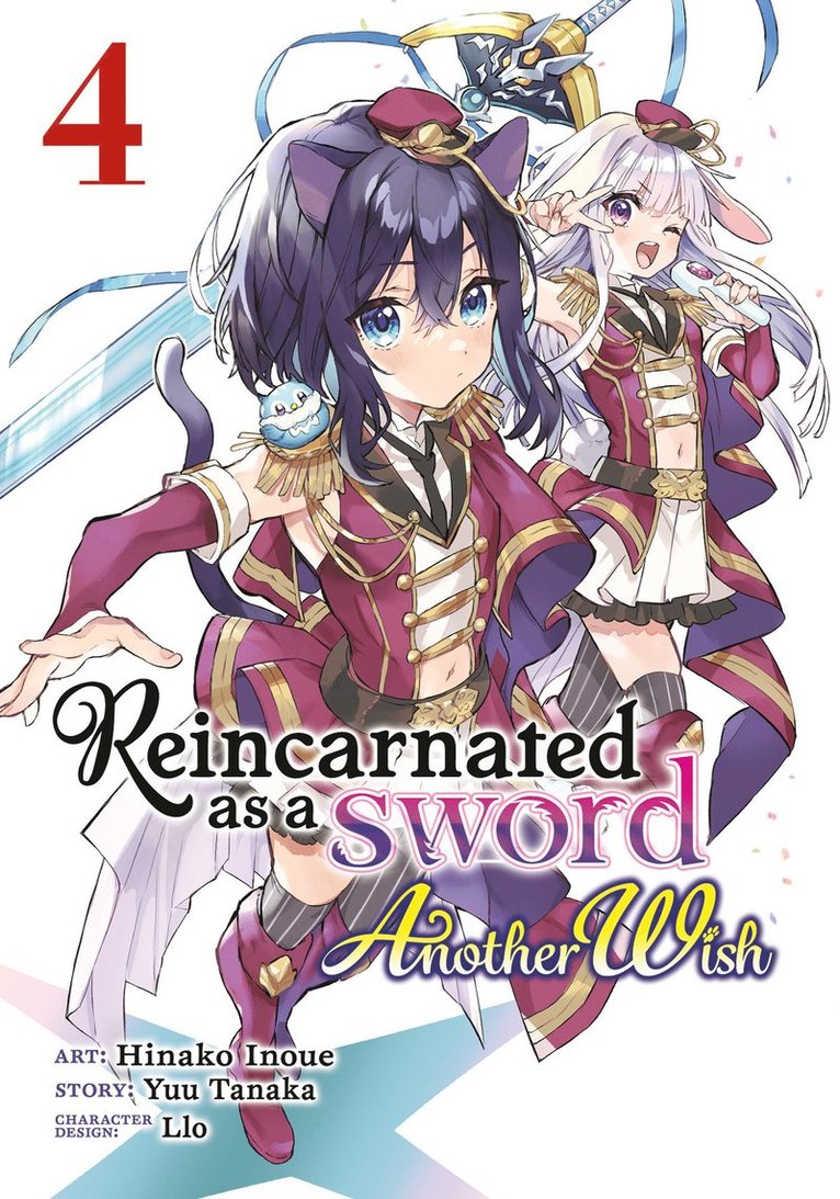 Yuu Tanaka - Reincarnated as a Sword: Another Wish (Manga) Vol. 4, Häftad