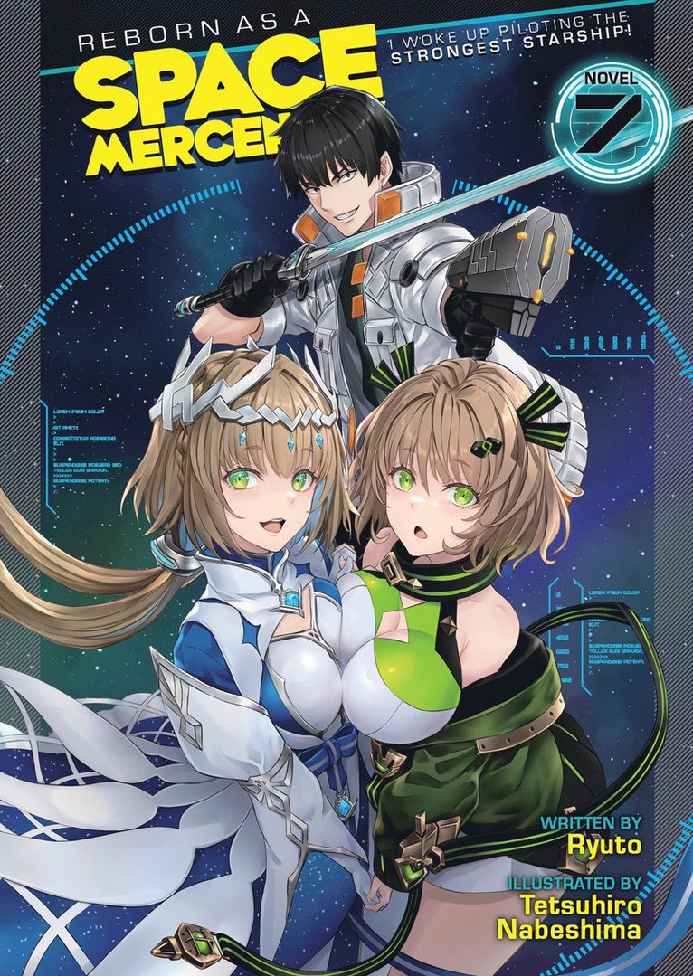 Ryuto - Reborn as a Space Mercenary: I Woke Up Piloting the Strongest Starship! (Light Novel) Vol. 7, Häftad