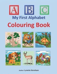 bokomslag Alphabet Colouring Book
