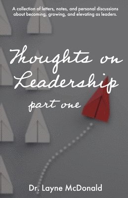 bokomslag Thoughts on Leadership - Part 1