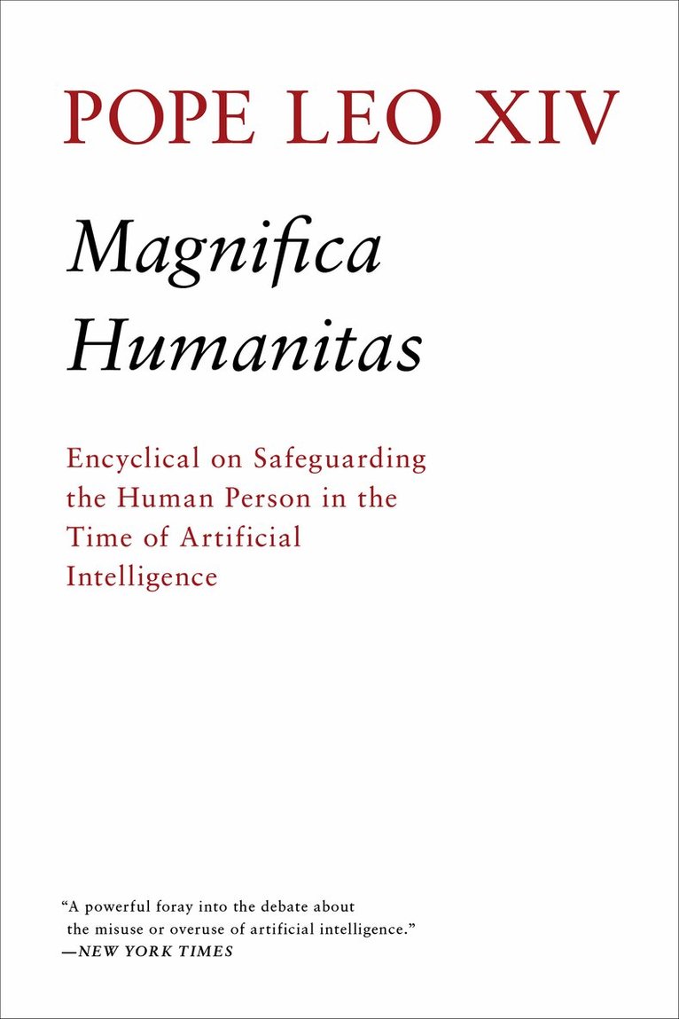 Pope Leo XIV - Magnifica Humanitas, Häftad