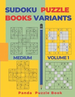 bokomslag Sudoku Variants Puzzle Books Medium - Vo