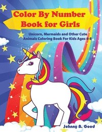 bokomslag Color By Number Book for Girls