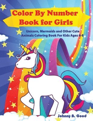 Color By Number Book for Girls 1