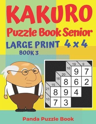 Kakuro Puzzle Book Senior  - Large Print 1