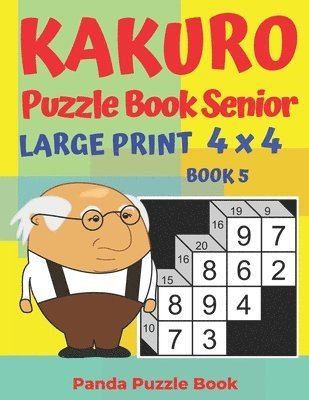 bokomslag Kakuro Puzzle Book Senior  - Large Print