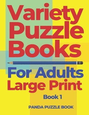 bokomslag Variety Puzzle Books For Adults Large Pr
