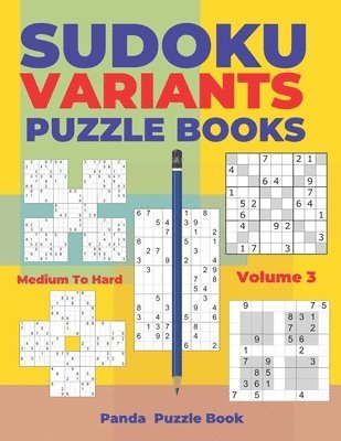bokomslag Sudoku Variants Puzzle Books Medium To H