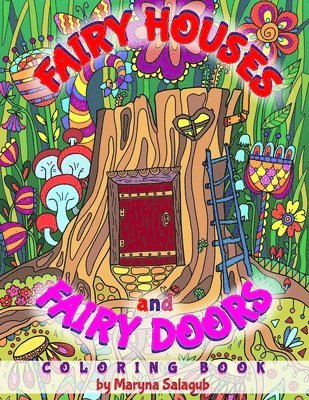 Fairy houses and fairy doors coloring book