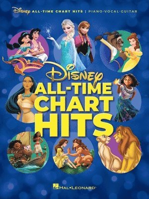 bokomslag Disney All-Time Chart Hits: Piano/Vocal/Guitar Songbook with 28 Favorites
