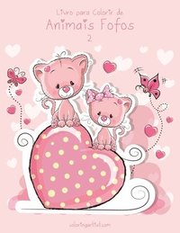 bokomslag Livro Para Colorir De Animais Fofos 2