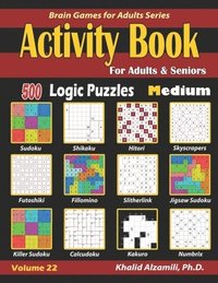bokomslag Activity Book For Adults   Seniors: 500