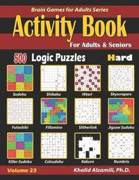 bokomslag Activity Book For Adults   Seniors: 500