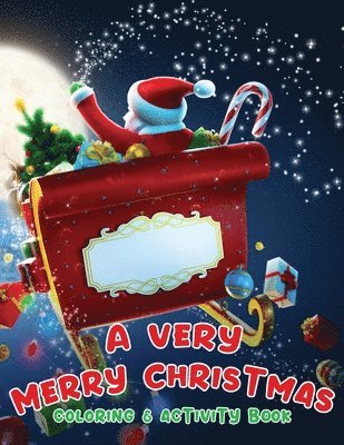 Very Merry Christmas Coloring & Activity Book, Häftad