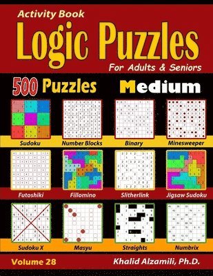 bokomslag Activity Book : Logic Puzzles For Adults