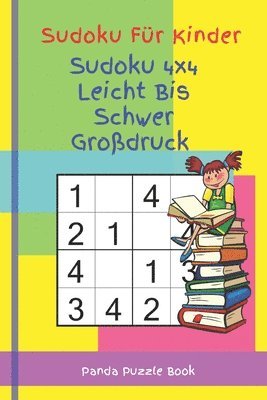 bokomslag Sudoku F R Kinder  - Sudoku 4X4 Leicht B