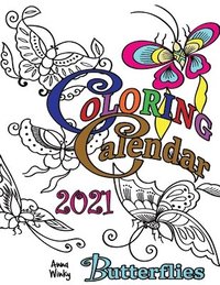 bokomslag Coloring Calendar 2021 Butterflies
