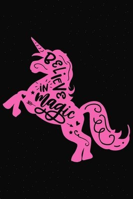 bokomslag Believe In Magic Blank Lined Journal