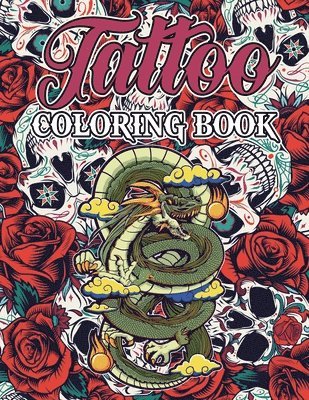 Tattoo Coloring Book for Adults 1