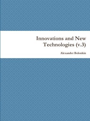 bokomslag Innovations and New Technologies (v.3)