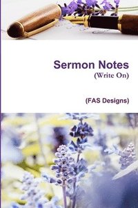 bokomslag Sermon Notes