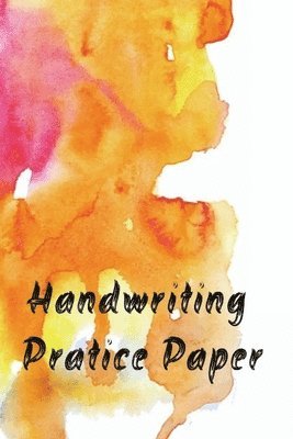 The Little French - Handwriting Practice Paper, Häftad. Tillgänglighet: Tillfälligt slut