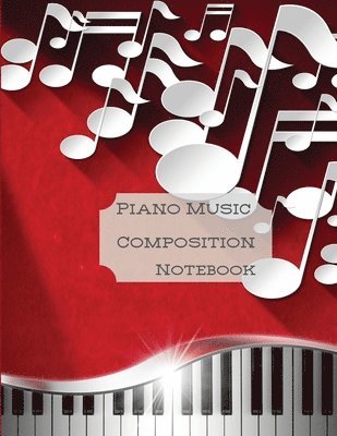 bokomslag Piano Music Composition Notebook