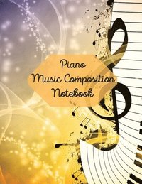 bokomslag Piano Music Composition Notebook