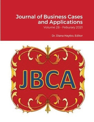 Journal of Business Cases and Applications - Volume 28 1