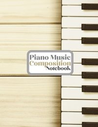 bokomslag Piano Music Composition Notebook