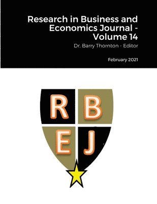 Research in Business and Economics Journal - Volume 14 1