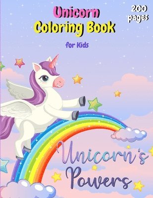 Unicorn Coloring Book for kids 1