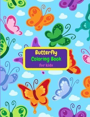 bokomslag Butterfly Coloring Book for Kids