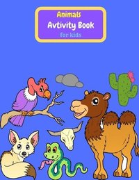 bokomslag Animals Activity Book for Kids