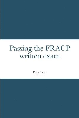 Passing the FRACP written exam 1