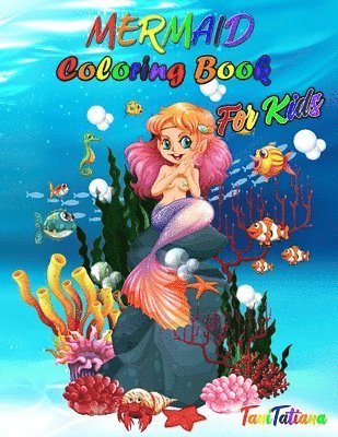 bokomslag Mermaid Coloring Book for Kids