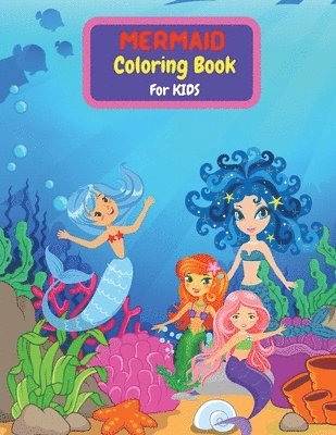 bokomslag Mermaid Coloring Book for Kids