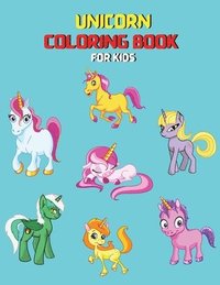 bokomslag Unicorn Coloring Book For Kids