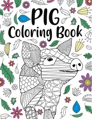 bokomslag Pig Coloring Book