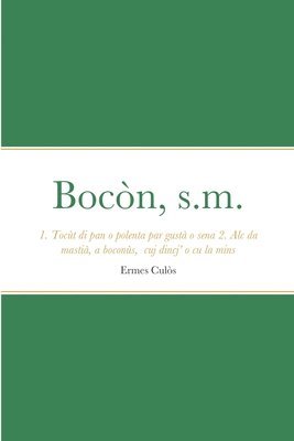 Bocn, s.m. 1